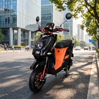 Moto électrique sans balais 1000W 48V 60V avec frein à disque hydraulique, CKD SKD, scooter électrique pour adulte, vélo électrique urbain