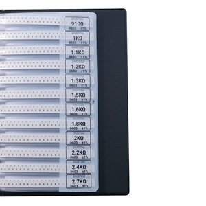 Libro de Muestras de Resistores SMD SRSB-1021/SRSB-1041, Tolerancia del 1%, 170 Valores de Resistencia, 50 Piezas de Cada Uno, Componentes Electrónicos L398 - Product Image 4