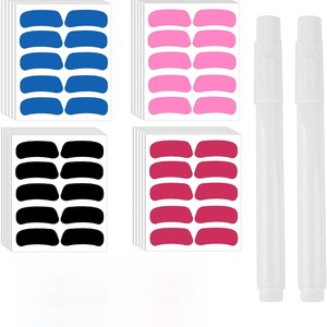 Pegatinas deportivas para ojos, rectangulares, autoadhesivas de BOPP, decoración divertida para juegos y eventos de equipo - Product Image 4
