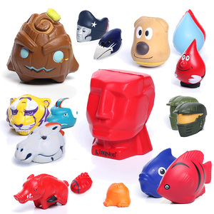 Jouets pour enfants en mousse PU en forme d'animaux, personnalisables avec logo, vente en gros à prix réduit - Product Image 2
