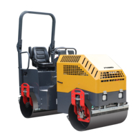 Nouveau Compacteur Routier à Double Tambour FURD 1,8 tonne – Mini Rouleau Compresseur Diesel Prix Compétitif
