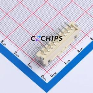 BX-HA2.54-9PLT Wire-to-Board Pin Header SMD,P=2.5mm Connector 1x9P 2.5mm Vertical Mount XHB - Product Image 2