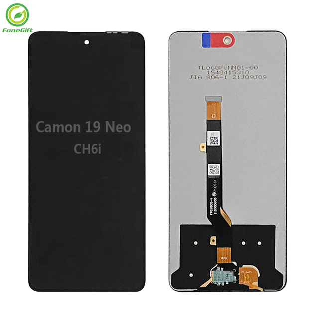 6.8" Pantalla LCD for Tecno Camon 19 Neo CH6i LCD Display Touch Screen Digitizer for Tecno Camon19 Neo Ecran LCD Completo