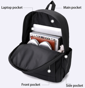 Individuelles Logo Herren Business Laptop Rucksack 15 Zoll Wasserdicht Diebstahlsicher Computertasche für Studenten Schultaschen - Product Image 6