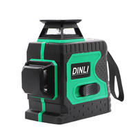 Laser 3D vert de haute précision, 12 lignes, avec trépied