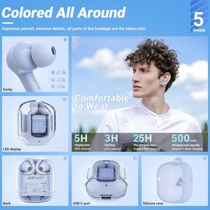 Auriculares Inalámbricos para Juegos con Chipset V5.3, Pantalla LED Digital e Indicador de Batería - Product Image 3