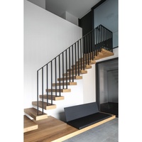 Anewson Poteau de balustrade décoratif élégant en acier inoxydable et cristal de luxe pour escalier