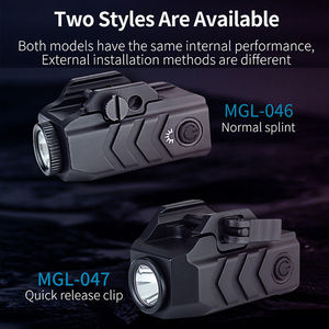 مصباح يدوي تكتيكي LED عالي السطوع خفيف الوزن مصباح تخييم صغير قابل لإعادة الشحن ببطارية ليثيوم للمغامرات الخارجية - Product Image 3
