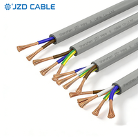 Cable Flexible de Alta Resistencia H07VV-F, Cableado Interno para Edificios Modulares, Cable de Cobre Multifilar JZD SAA 450/750V para Electrodomésticos Australianos