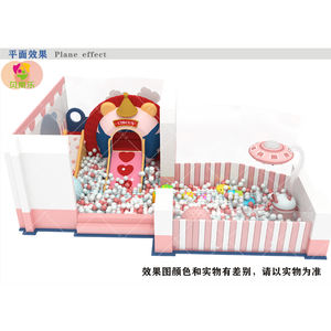 Parque Infantil de interior de tierra feliz, relleno de pared suave OEM para patio de juegos interior para niños - Product Image 6
