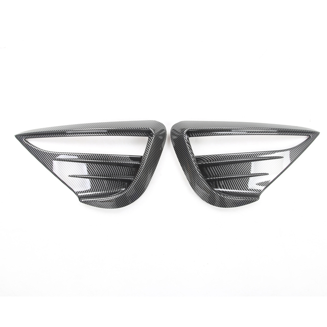 Fog Lamp Spoiler Blade Trim Protective Cover for Tesla Model Y Woof Tooth Wind Knife ABS Decoration Sticker Car Accessories