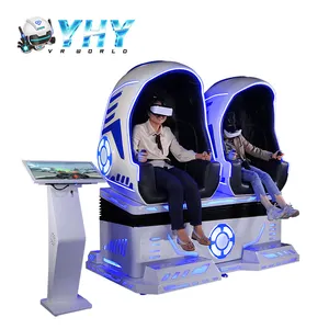 Newest Virtual Reality Simulation Rides 9D Vr Game Machine Roller Coaster Simulator 9D Vr Egg Chair
