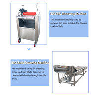Nouveau design Tilapia Halal Pangasius Saumon Tambour Pomfret Basa Filet de poisson Rouge Prix de la machine