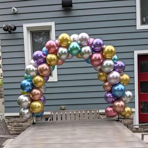 Venta al por mayor, globos de fiesta de 12 pulgadas, cromo metálico, colores sólidos, globos de látex, suministros para fiestas y vacaciones - Product Image 4