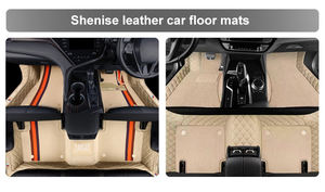 Alfombrillas de Coche de Cuero TPE con Logotipo Personalizado, Antideslizantes, Fáciles de Limpiar, Alfombrillas Interiores para Coche, Alfombrillas Impermeables para el Suelo del Coche, <span class=keywords><strong>Santa</strong></span> <span class=keywords><strong>Fe</strong></span> X5 Q5 - Product Image 4