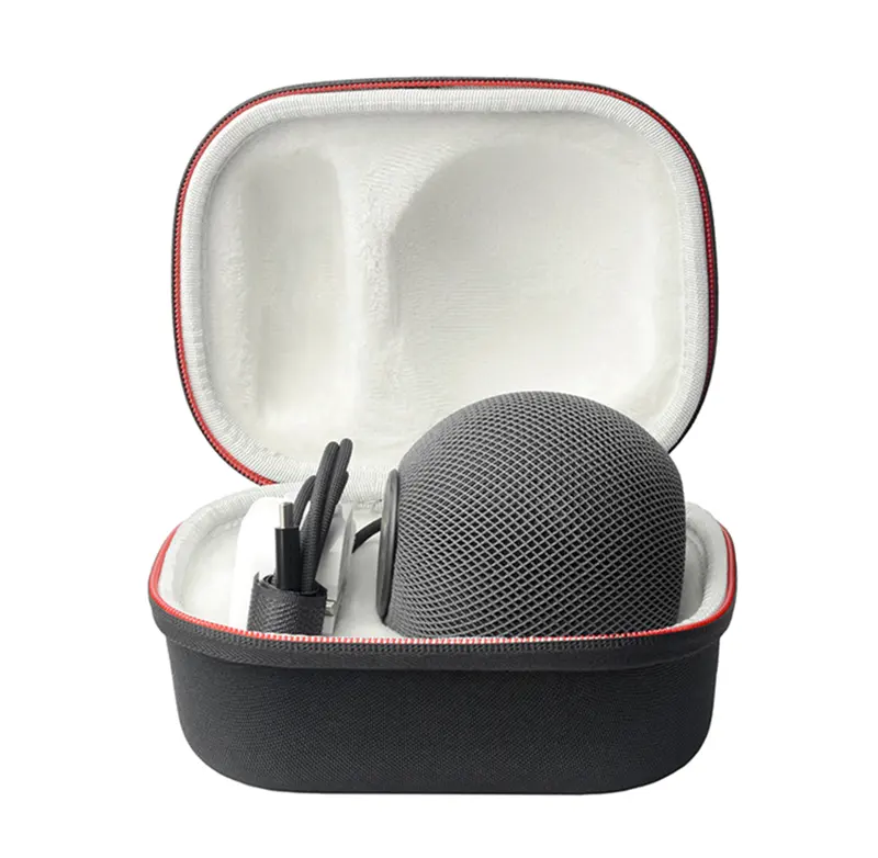 handbag storage bag portable speaker small carry bag hard plastic shell eva case for apple homepod minispeaker case