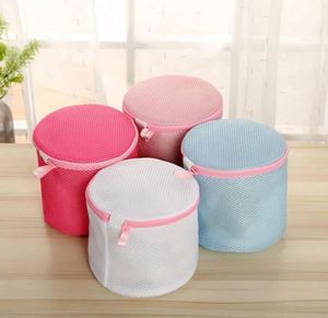 Sac de lavage cylindrique spécial pour sous-vêtements et soutien-gorge, double couche épaissie, pour lavage en machine - Product Image 2