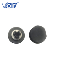 Voir E-PTFE Snap-in Round Black Plastic IP67 Waterproof  Pressing Air Vent Plug Balance Pressure Valves