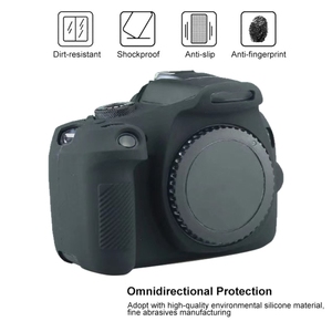 Étui de protection en silicone souple de qualité supérieure en silicone naturel pour <span class=keywords><strong>Canon</strong></span> EOS <span class=keywords><strong>2000D</strong></span> - Product Image 4