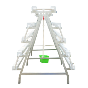 Nhà Kính <span class=keywords><strong>ntf</strong></span> kênh thủy canh để trồng rau trắng hình chữ nhật PVC Ống Vuông ống thủy canh - Product Image 3