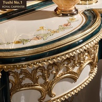 Ensemble de meubles de coiffeuse de style européen pour chambre principale de villa de luxe italienne haut de gamme, style princesse, Turquie