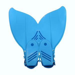 Bonne performance adulte monopalme avec queue de sirène palmes de natation PP + TPE + caoutchouc matériel facile ensemble de plongée - Product Image 2