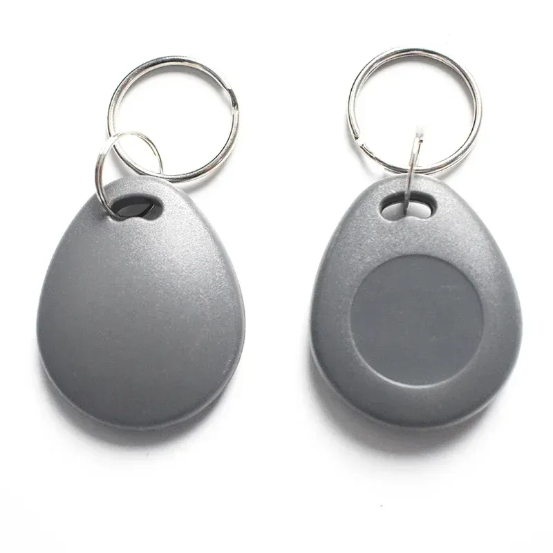 QR code in ấn Keyring đầy đủ màu sắc ABS Key tag RFID Tag NFC Key Fob với NFC chip