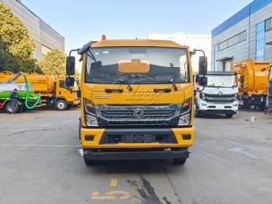 Camión de Succión/Desagüe Dongfeng de 2 Ejes Personalizado de 12000L con Motor Yuchai y Control Remoto, para Dragado de Tuberías y Recolección de Residuos de Fosas Sépticas - Product Image 2