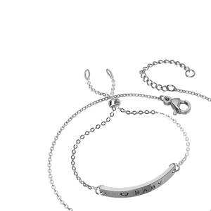 Hotsale bambino e madre braccialetto di famiglia personalizzato inciso braccialetto grossista prodotti di vendita calda - Product Image 5