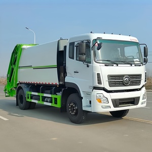 Vente directe d'usine - Camion compacteur de déchets Dongfeng 4x2, 12 m³, pour l'assainissement municipal - Product Image 4