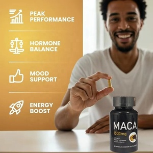 Capsule di Maca OEM per il Potenziamento della Fertilità Maschile, Supporto per la Libido e le Prestazioni Ottimali, Pillola Naturale per il Vigore Maschile - Product Image 4