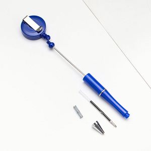 Diy Beaded <b>Retractable</b> Badge Reel Custom Bead Pull <b>Pen</b> | Promotional Gift - Product Image 3