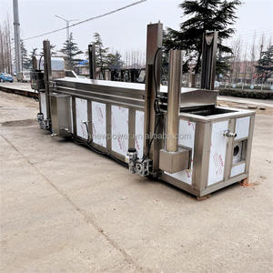 Freidora continua industrial con control automático de temperatura Sistema automático de cinta transportadora - Product Image 6