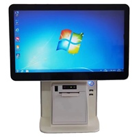 Máquina POS Android con Pantalla Táctil Hongkai K7 con Impresora Térmica y Escáner, CPU Intel, 14/15.6 Pulgadas, 4GB/8GB