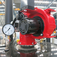 Nouvelle chaudière à vapeur verticale automatique à tube d'eau et gaz basse pression, 50-500 kg/h, pour usage domestique, restaurant, ferme, garantie 1 an