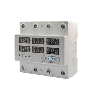 ระบบไฟฟ้ากระแสสลับเฟสเดียว 12~230V ปรับแรงดันได้ 40/63/80A รีเลย์ OUPA AVP ป้องกันแรงดันตก พร้อมไฟ LED 50Hz ทองแดง PC - Product Image 2