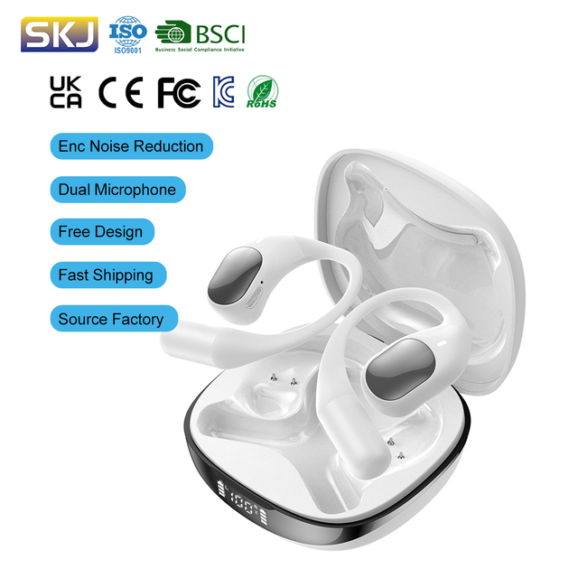Wireless Bluetooth 5.3 Headphones Open Ear Wireless Sports Earphones Earhook Sports Headset Wireless Charging Earbuds Headphones
