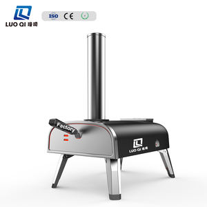 Griglia BBQ Moderna per Esterni in Acciaio Inox, per Pizza <span class=keywords><strong>Italiana</strong></span>, Alimentazione a Carbone/Pellet/Legna, Finitura Verniciata a Polvere, Pieghevole - Product Image 2
