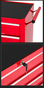 Kotak alat gulung 5 Laci, alat perbaikan dada dengan laci untuk garasi, gudang, toko Penyimpanan - Product Image 5