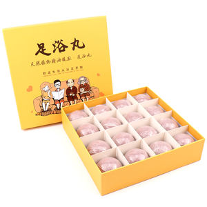 Petite mini bombe de bain de pieds organique d'huile essentielle du Royaume-Uni de luxe personnalisé le plus élevé pour bulle riche - Product Image 1