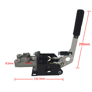 Frein à main hydraulique vertical avec maître-cylindre double pour modification et amélioration de voiture - Product Image 4