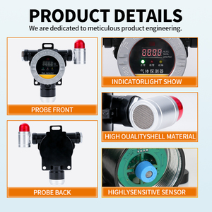 Preço de fábrica À Prova De Explosão De Hidrogênio C2H8 CH4 <span class=keywords><strong>LPG</strong></span> H2 Etanol Gás Combustível Analisadores Detector De Gás Fixo - Product Image 2