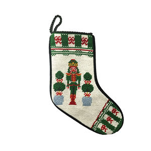 <span class=keywords><strong>Casse</strong></span>-<span class=keywords><strong>Noisette</strong></span> Velours Tapisserie Bas <span class=keywords><strong>de</strong></span> Noël Chaussettes Décorations <span class=keywords><strong>de</strong></span> Noël élégantes - Product Image 2