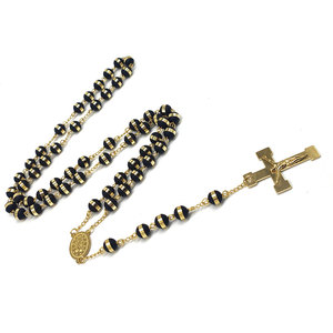 สร้อยคอลูกปัดแฟชั่นสำหรับผู้หญิงประดับด้วยทองคำ14K 18K PVD ทำจากสเตนเลส316L ออกแบบได้ตามต้องการ - Product Image 2