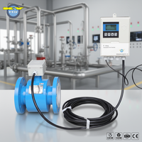 Abrasion Resistant Electromagnetic Flow Meter for Mine Sludge Industrial Fluid Metering