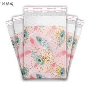 Sacs d'expédition et enveloppes personnalisés en polyéthylène rose mat écologique avec logo sur mesure, épaisseur 0,2 mm, pour emballage - Product Image 6