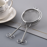 Accessoires de thé traditionnels WELAND Passoire à feuilles de thé en acier inoxydable de qualité alimentaire Outils Matcha