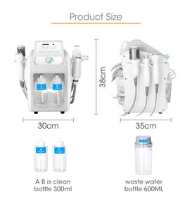 6 in 1 Aquaフェイシャルマシンポータブルハイドラダーマブレーションスキンケアフェイシャルビューティーデバイスプロフェッショナルダーマブレーションフェイシャルマシン - Product Image 6