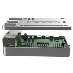 Caja de Aluminio con Enfriamiento Pasivo para Pi5, Diseño sin Ventilador que Evita la Acumulación de Polvo, Excelente Rendimiento, Pi5 Pasivo 600v 1000uf - Product Image 2