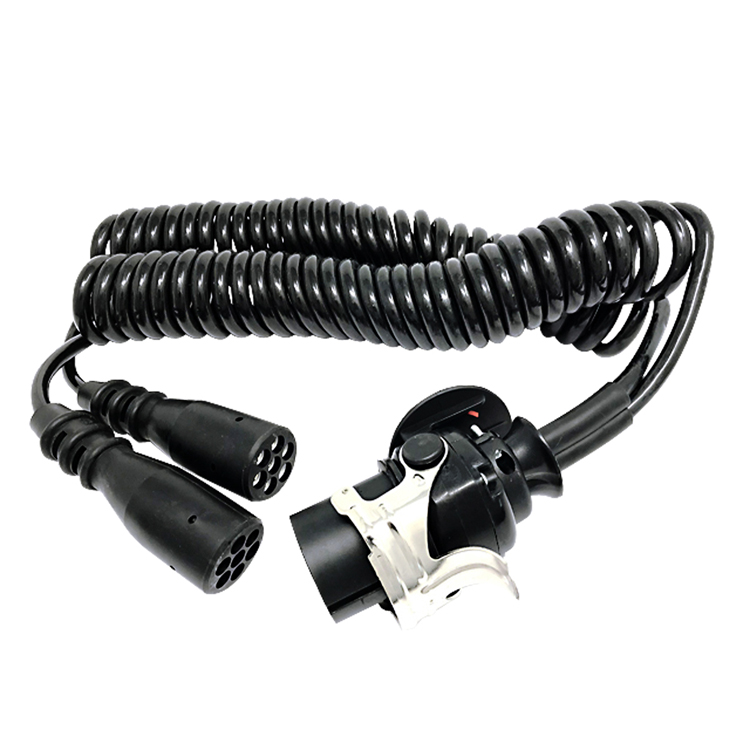 Coiled Cable 7 Pin Trailer - Durable & Efficient Solutions